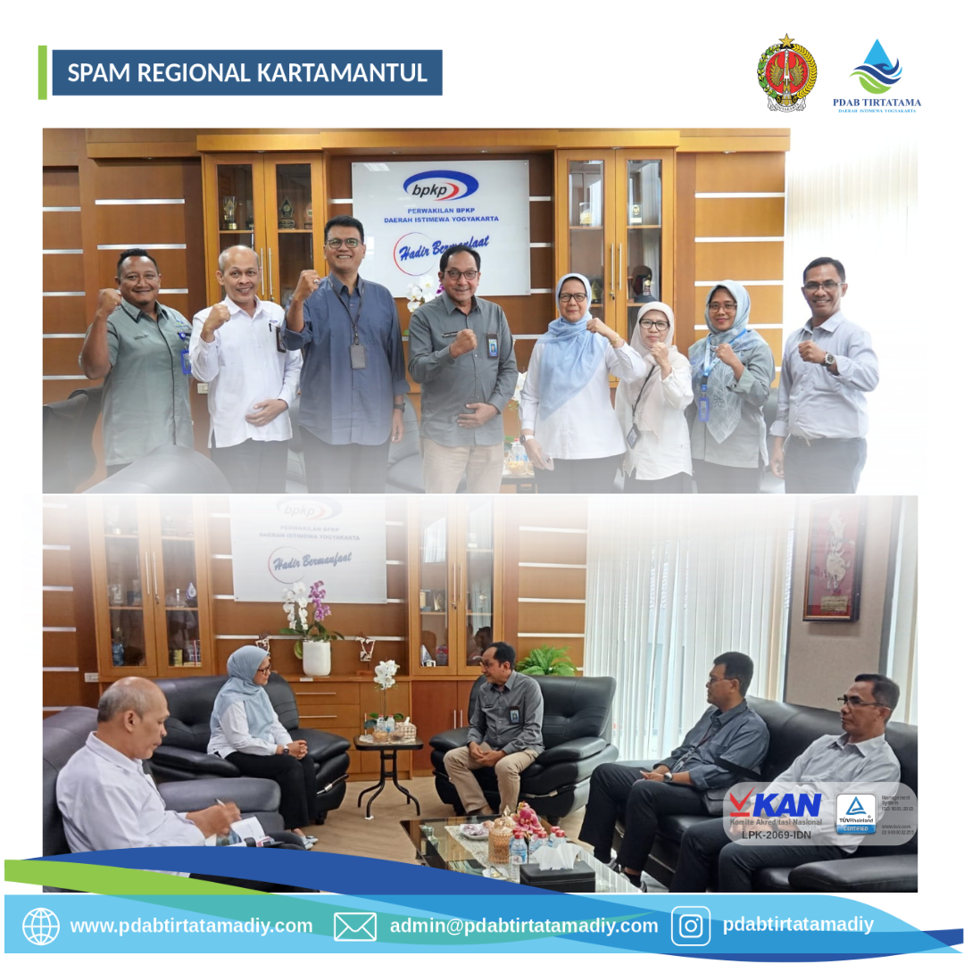 PDAB TIRTATAMA DIY PERKUAT SINERGI DENGAN BPKP DIY UNTUK WUJUDKAN TATA KELOLA YANG TRANSPARAN DAN AKUNTABEL